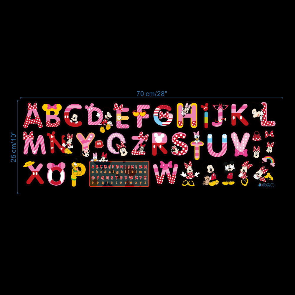 Mickey Mouse English Alphabet No.60