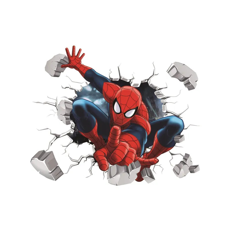Αυτοκόλλητο Τοίχου Spiderman Αρ. 66