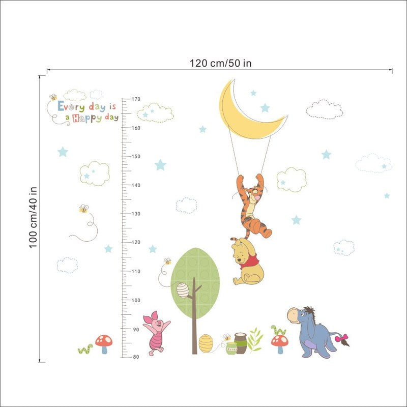 Αναστημόμετρο Υψομετρητής Winnie the Pooh Αρ. 72