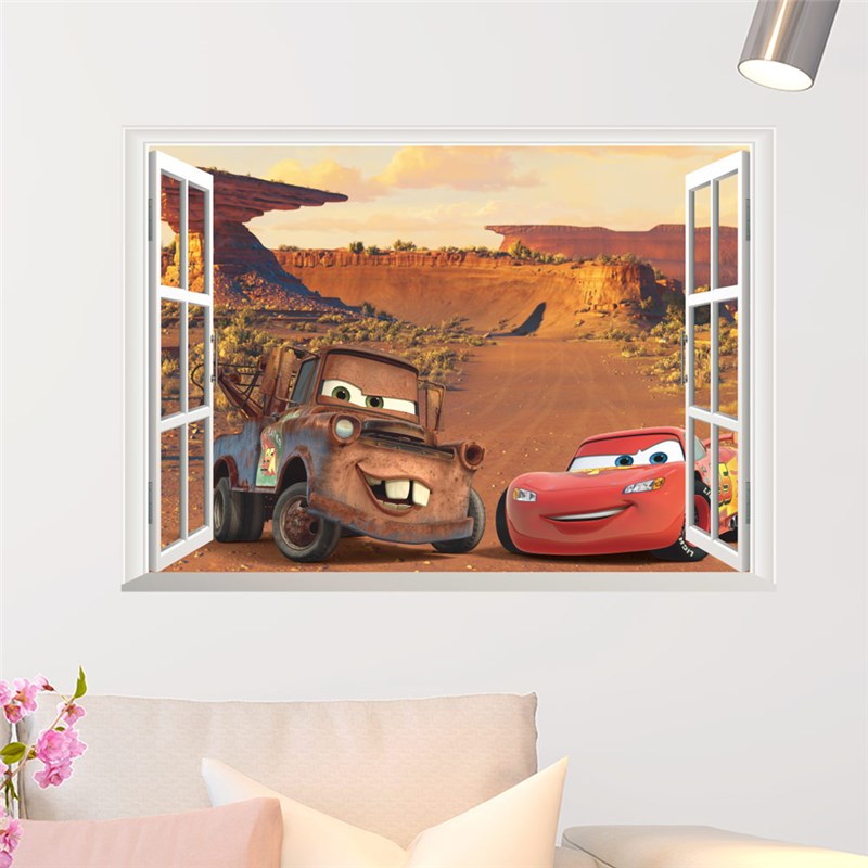 Αυτοκόλλητο Τοίχου Disney Mcqueen Αρ. 45