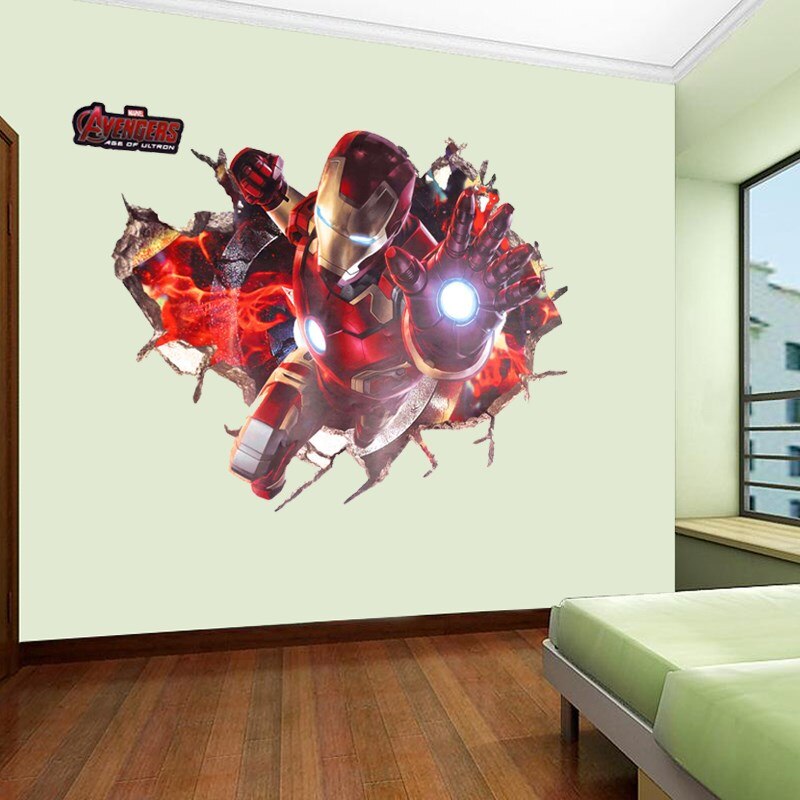 Αυτοκόλλητο Τοίχου Iron Man Αρ. 49