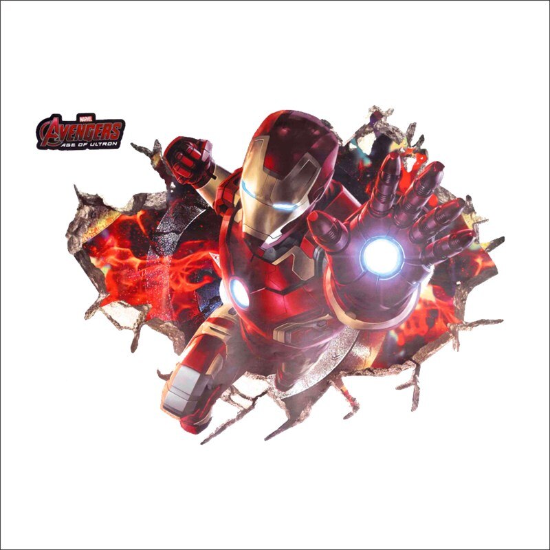 Αυτοκόλλητο Τοίχου Iron Man Αρ. 49