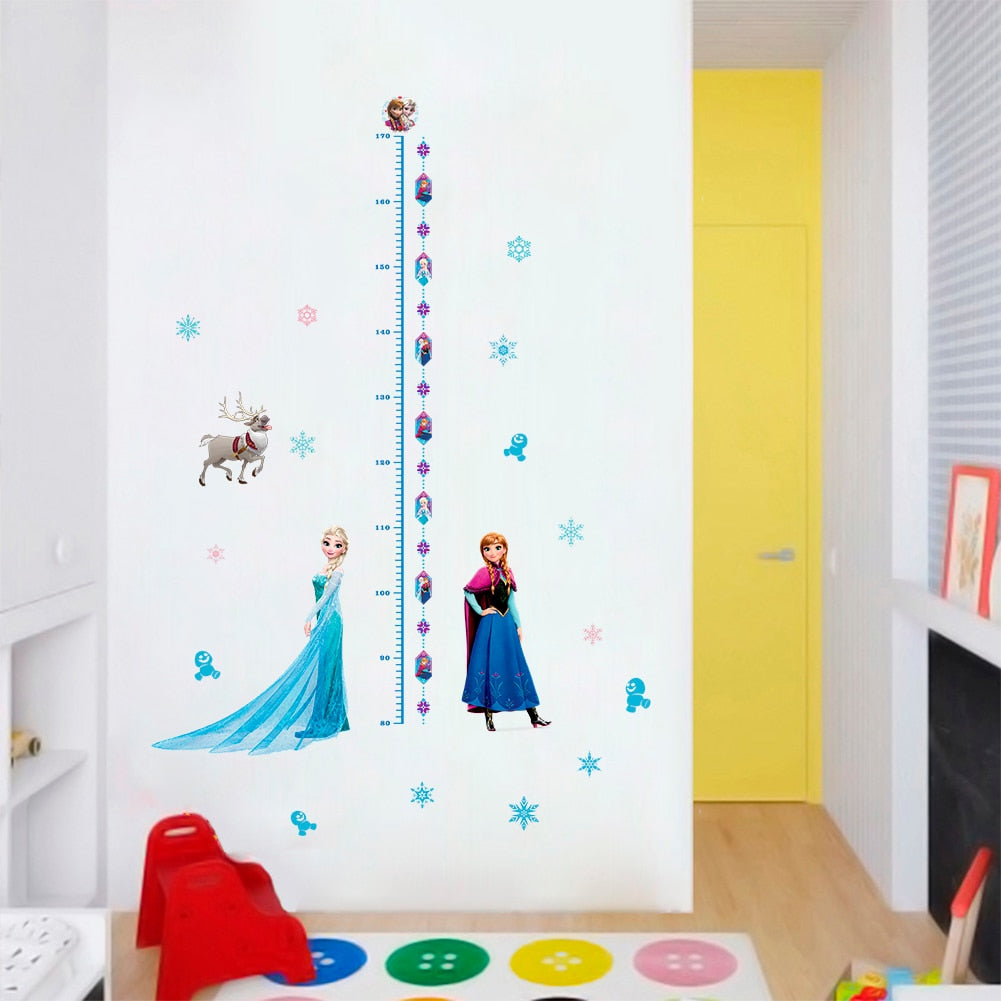 Αυτοκόλλητο τοίχου Frozen υψομετρητής για παιδικό δωμάτιο Αρ.53