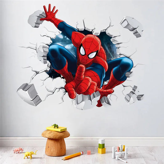 Αυτοκόλλητο Τοίχου Spiderman Αρ. 66