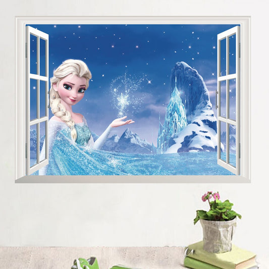 Αυτοκόλλητο Τοίχου Frozen 3D Αρ.42