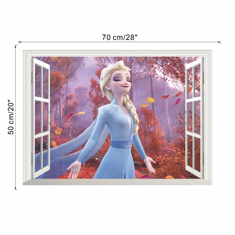 Αυτοκόλλητο Τοίχου Frozen 3D Αρ.68