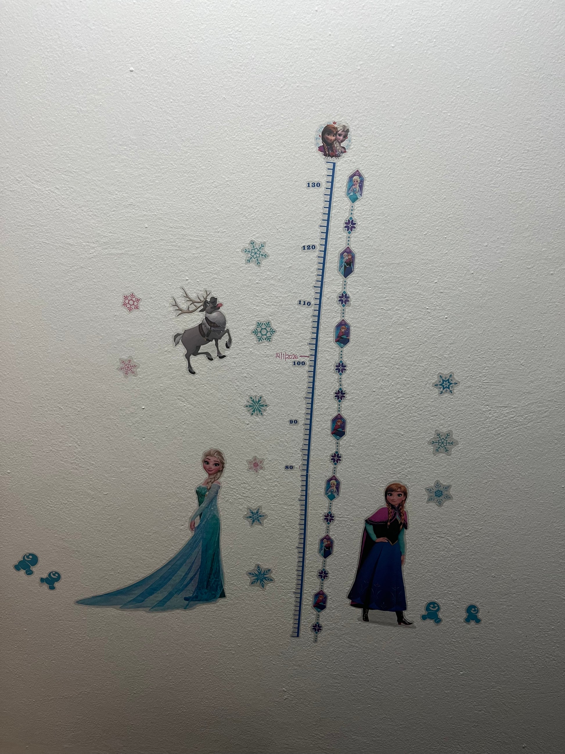 Αναστημόμετρο Υψομετρητής Frozen Αρ.53 - Sit Happens 3D