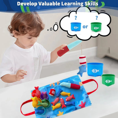 Η Μαγική Αλιευτική Περιπέτεια – Montessori Fishing Set!