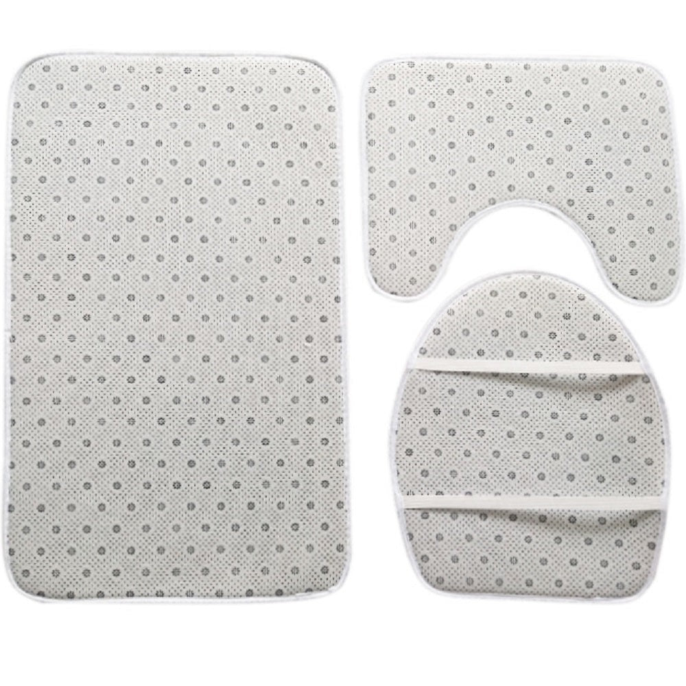Set of Bath Mats With Hearts KLV 073