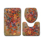 Butterfly Bath Mat Set KLV 067