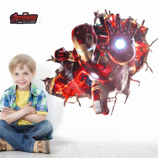 Iron Man 3D Wall Sticker No. 49