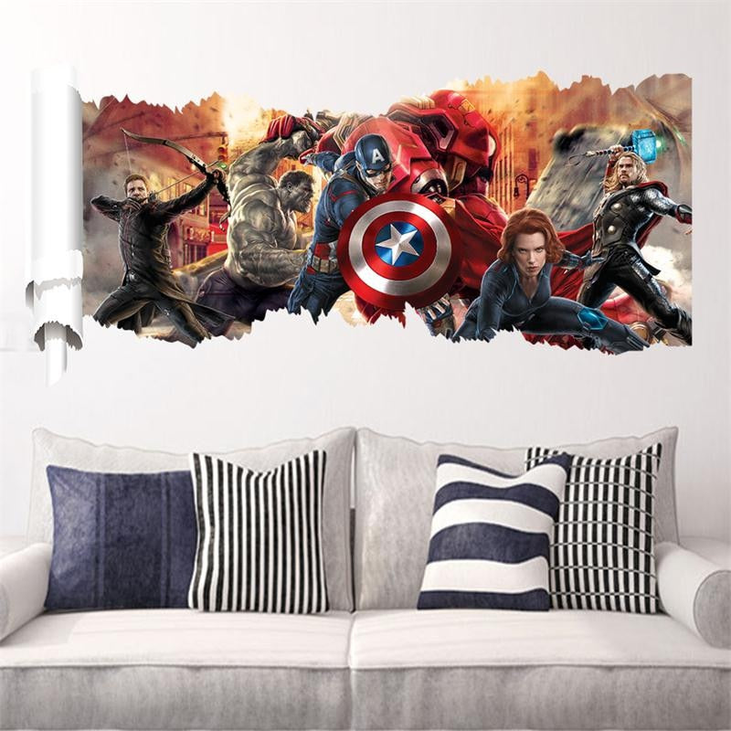 The Avengers 3D Wall Sticker No. 52
