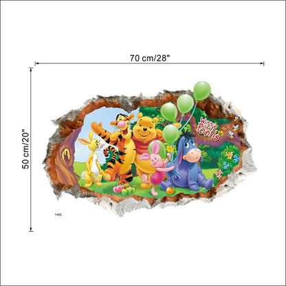 Winnie The Pooh 3D Wall Sticker No.75