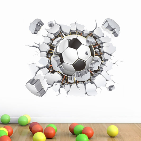 Τρισδιάστατο Αυτοκόλλητο Τοίχου Ποδόσφαιρο Αρ.70 - Αυτοκόλλητα τοίχου 3D Sit Happens