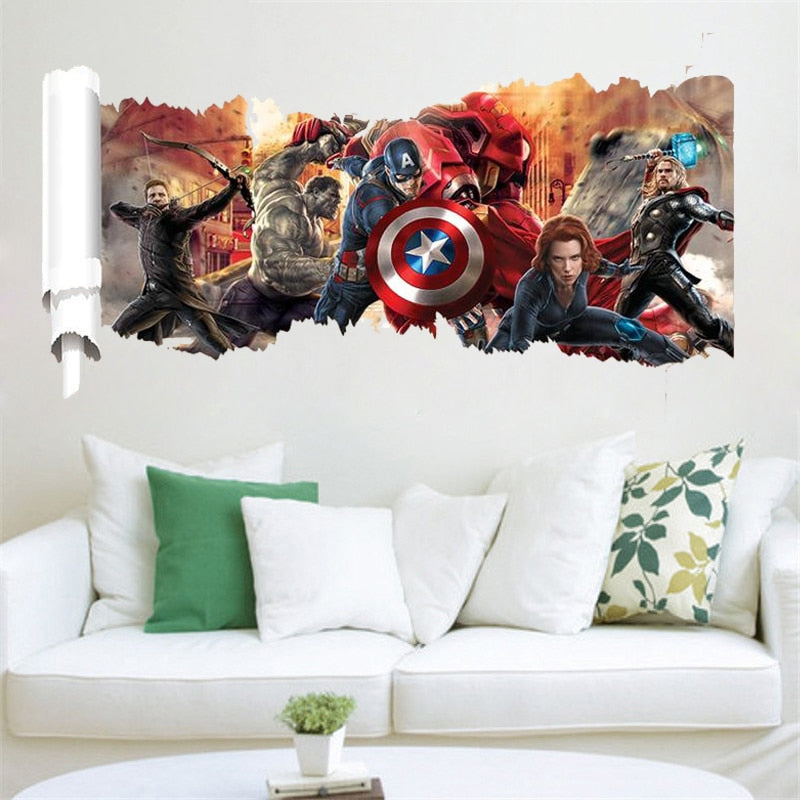 The Avengers 3D Wall Sticker No. 52