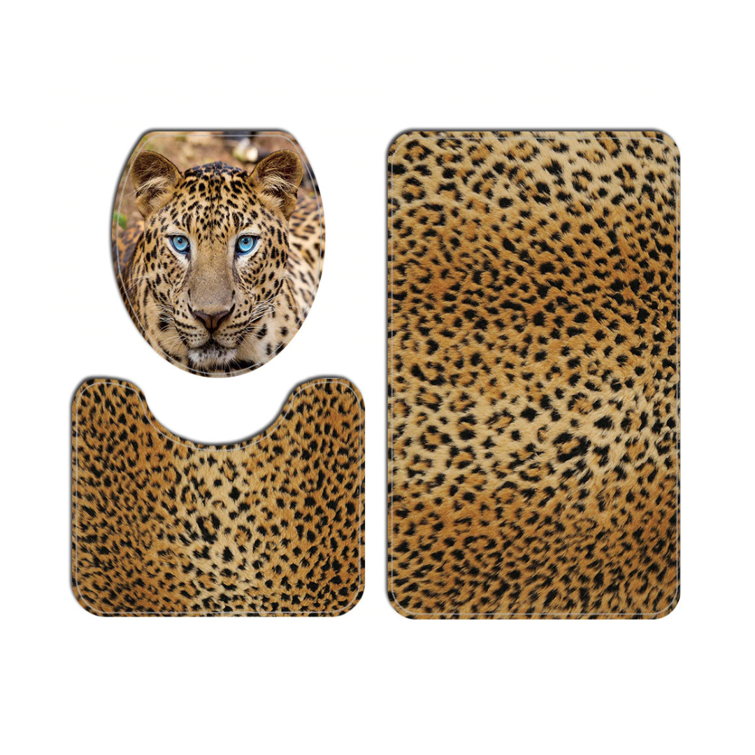 Triple Leopard Bath Set KLV 077